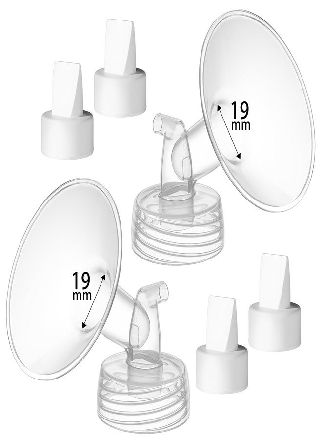 TOVVILD Pump Parts 19mm Flange Duckbill Valve Compatible with Spectra S1 S2 9 Plus Breastpumps Replacement to Spectra Accessories, Not Original - Image 1